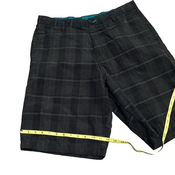 Burnside Plaid Cotton Polyester Shorts Men’s Size 34 - Picture 11 of 13